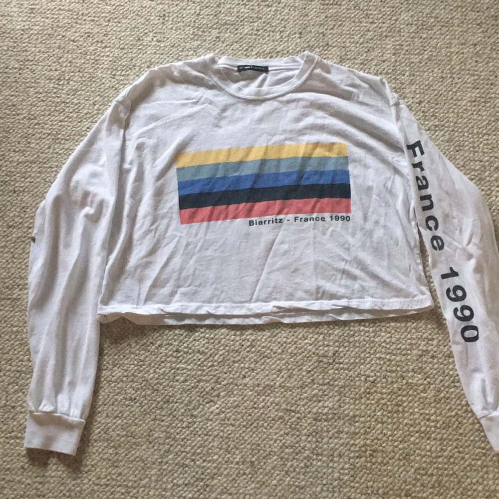 Brandy Melville France cropped T-shirt